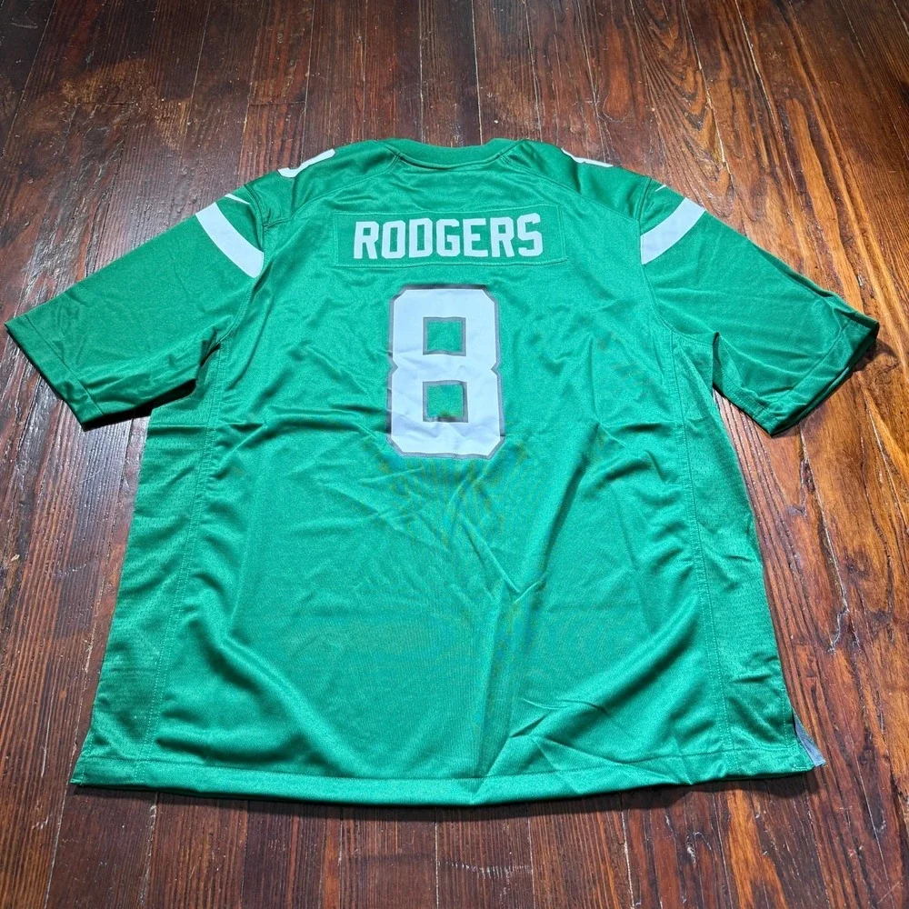 Nike New York Jets Aaron Rodgers Jersey Mens‎ Size 2XL Green NFL NWT